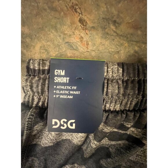DSG Men’s Small 365 Short Print Pure Black Camo Moisture Wicking Poly-Spandex - Picture 7 of 8